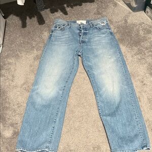 Mother “The Ditcher Crop” Womens Jeans